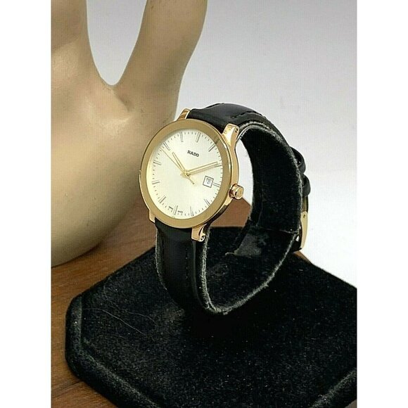 Rado Women\'s Watch R30555103 Centrix Swiss Quartz Silver Rose Gold Tone … main image 12